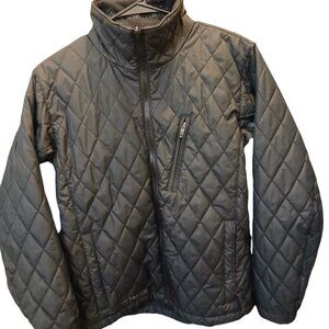 Columbia Vertex Jacket Womens S Black Quilted Core Interchange